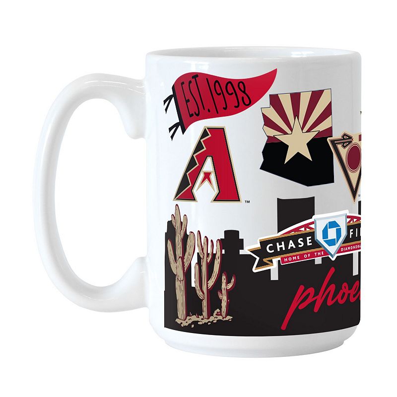 Arizona Diamondbacks 15oz. Native Ceramic Mug