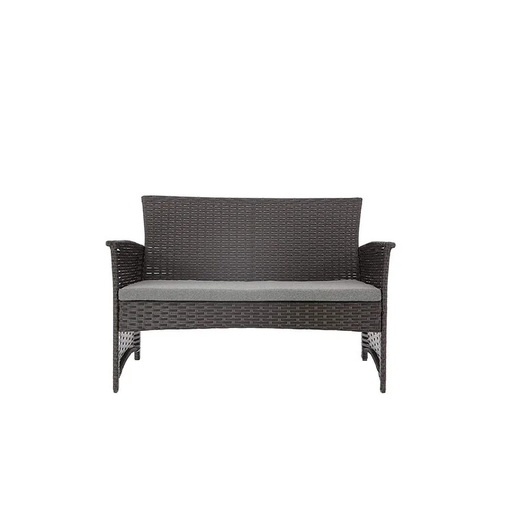 Genova 4 Piece Rattan Sofa Seating Group with Cushions