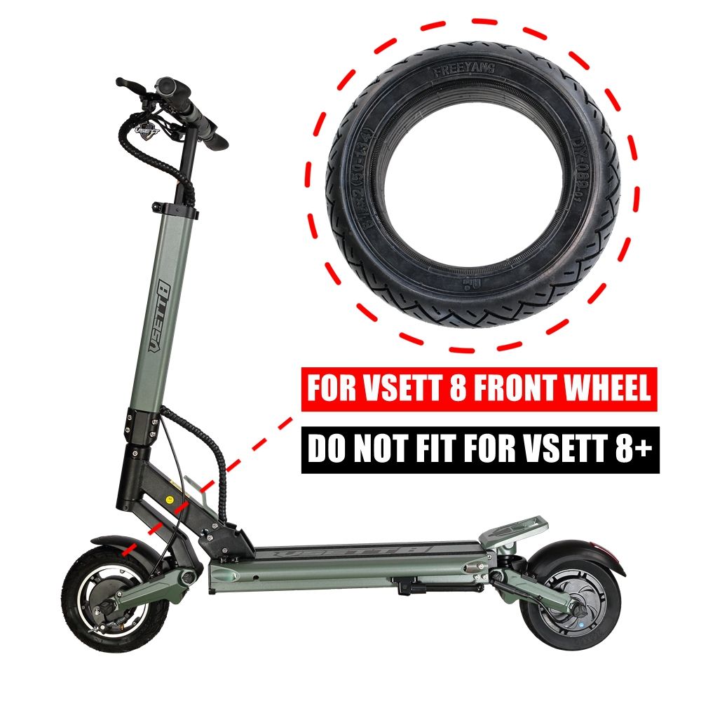 8.5 Inch Solid Tyre for VSETT 8 9 9+ ZERO 8 9 INOKIM Light 2 Electric Scooter 8.5x2 Tubeless Tire Anti Punctured Honeycomb