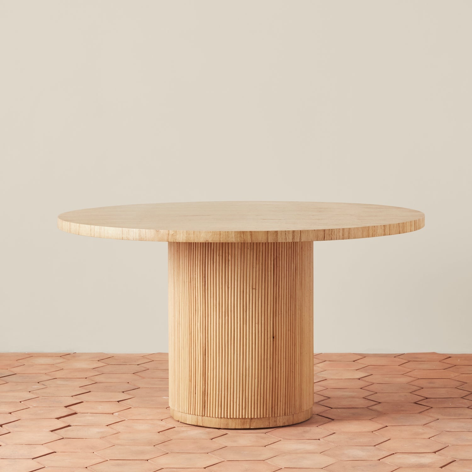 Gabriella Round Dining Table in Natural