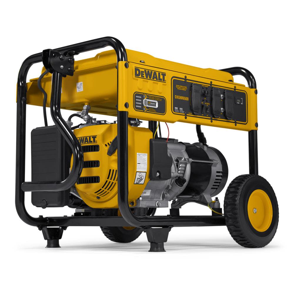 DEWALT 6500 Watt Portable Gas Generator - DXGNR6500 PMC166500 from DEWALT