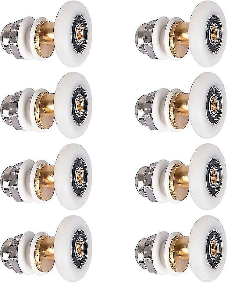 Shower Door - Roller Caster Wheel For Shower Door Sliding Rollers Door Roller Replacement Wheel 8pcs 25mm