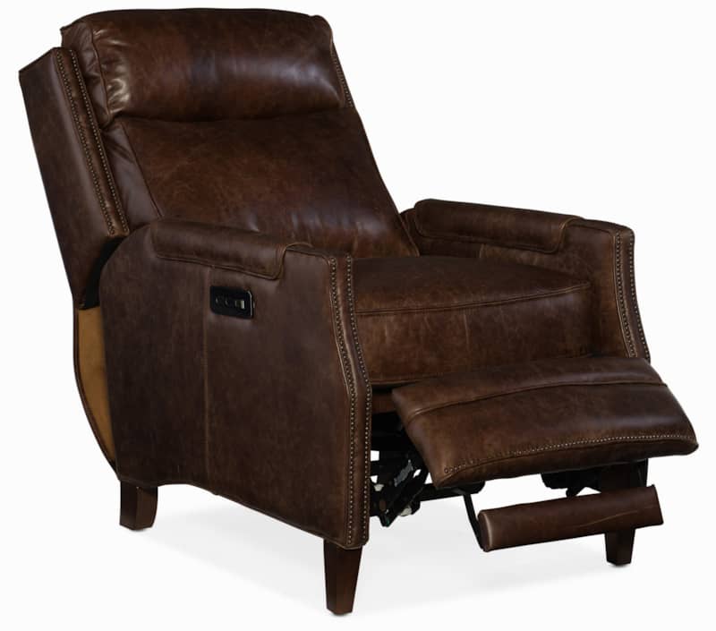 Hooker Furniture Living Room Regale Power Recliner with Power Headrest