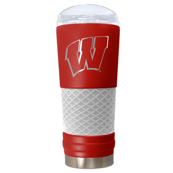 NCAA Wisconsin Badgers 24 oz Draft Tumbler