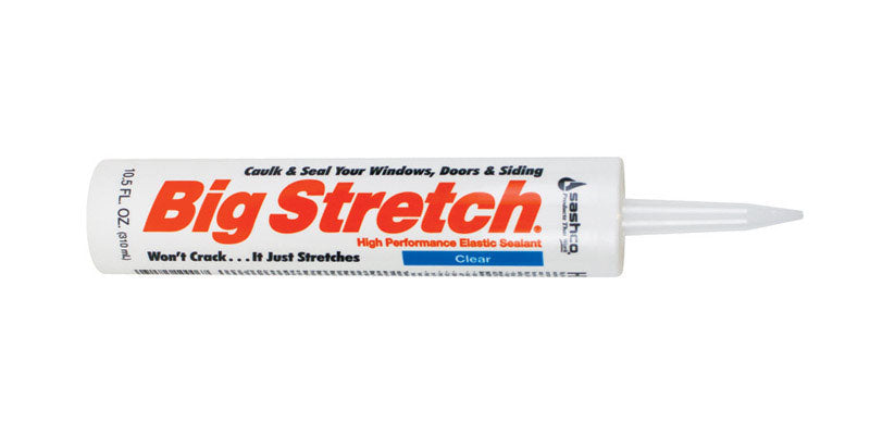 CAULK BGSTRTCH CLR10.5OZ