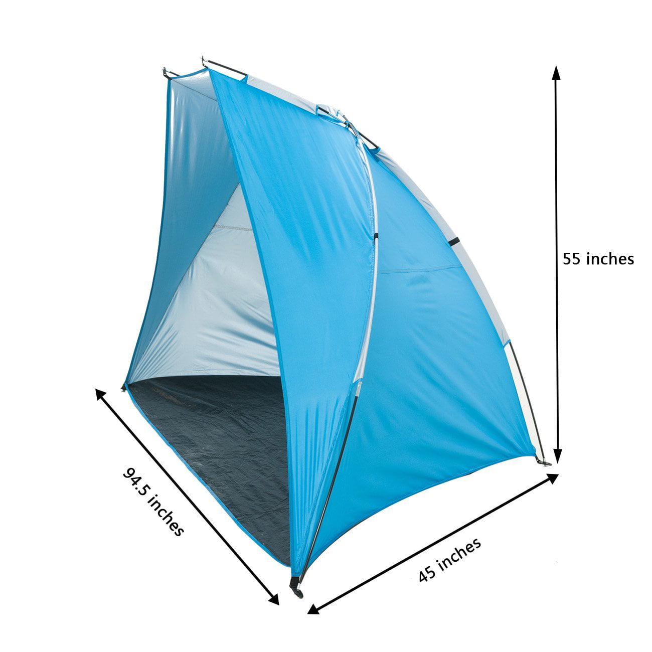 iCorer Outdoor Portable EasyUp Beach Cabana Tent Sun Shelter Sunshade， Blue