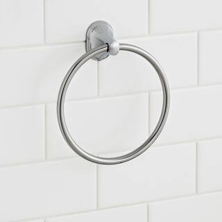 Glacier Bay Treyburn Towel Ring in Chrome BZ451600CP