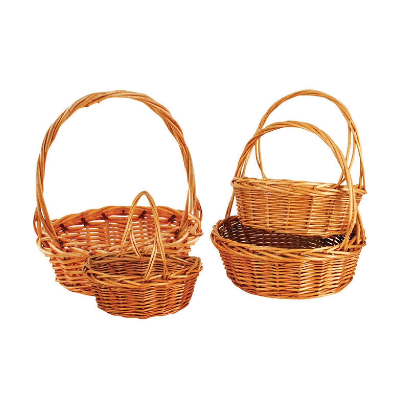 Wald Import Willow Basket - Set of 4