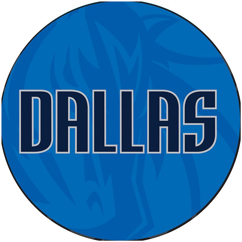 Dallas Mavericks Padded Swivel Bar Stool with Back