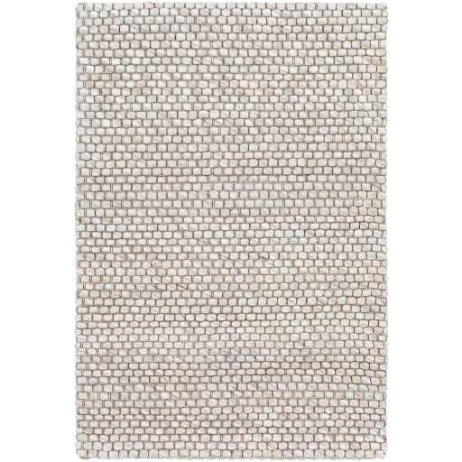 Colarado Contemporary Wool Ivory Rug