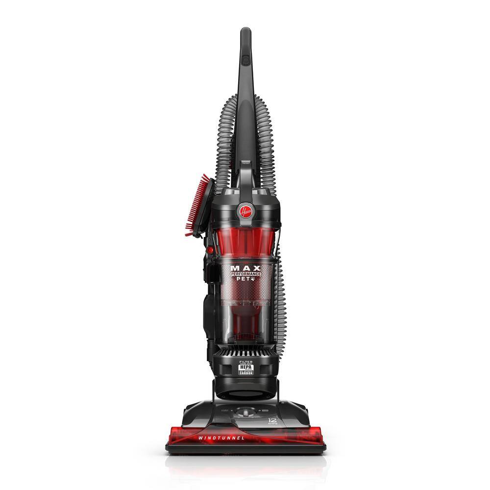 HOOVER WindTunnel 3 Max Performance Pet Bagless Upright Vacuum Cleaner Machine with HEPA Media Filtration UH72625V