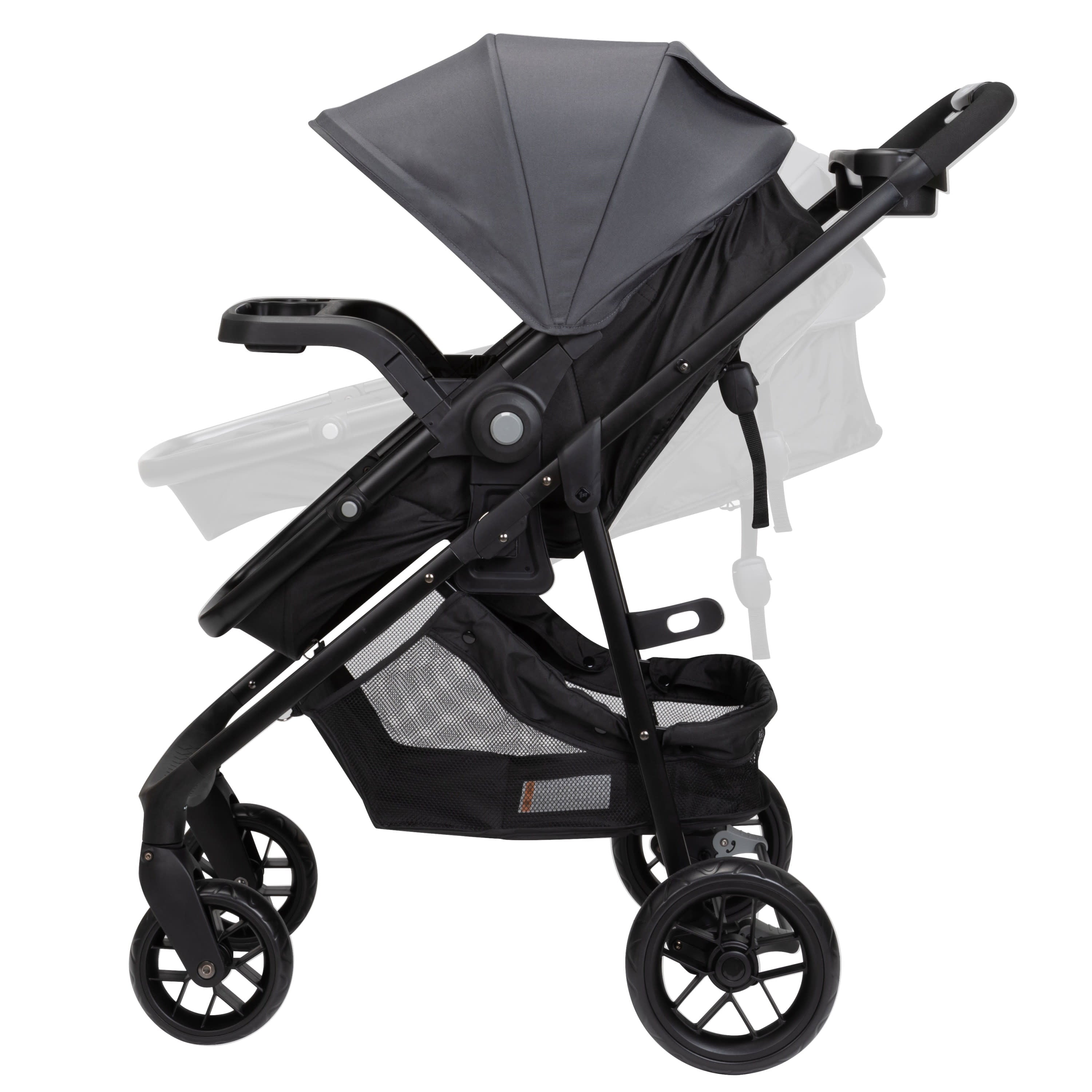 Safety 1ˢᵗ Grow and Go Sprint 8-in-1 Modular Travel System, Alloy