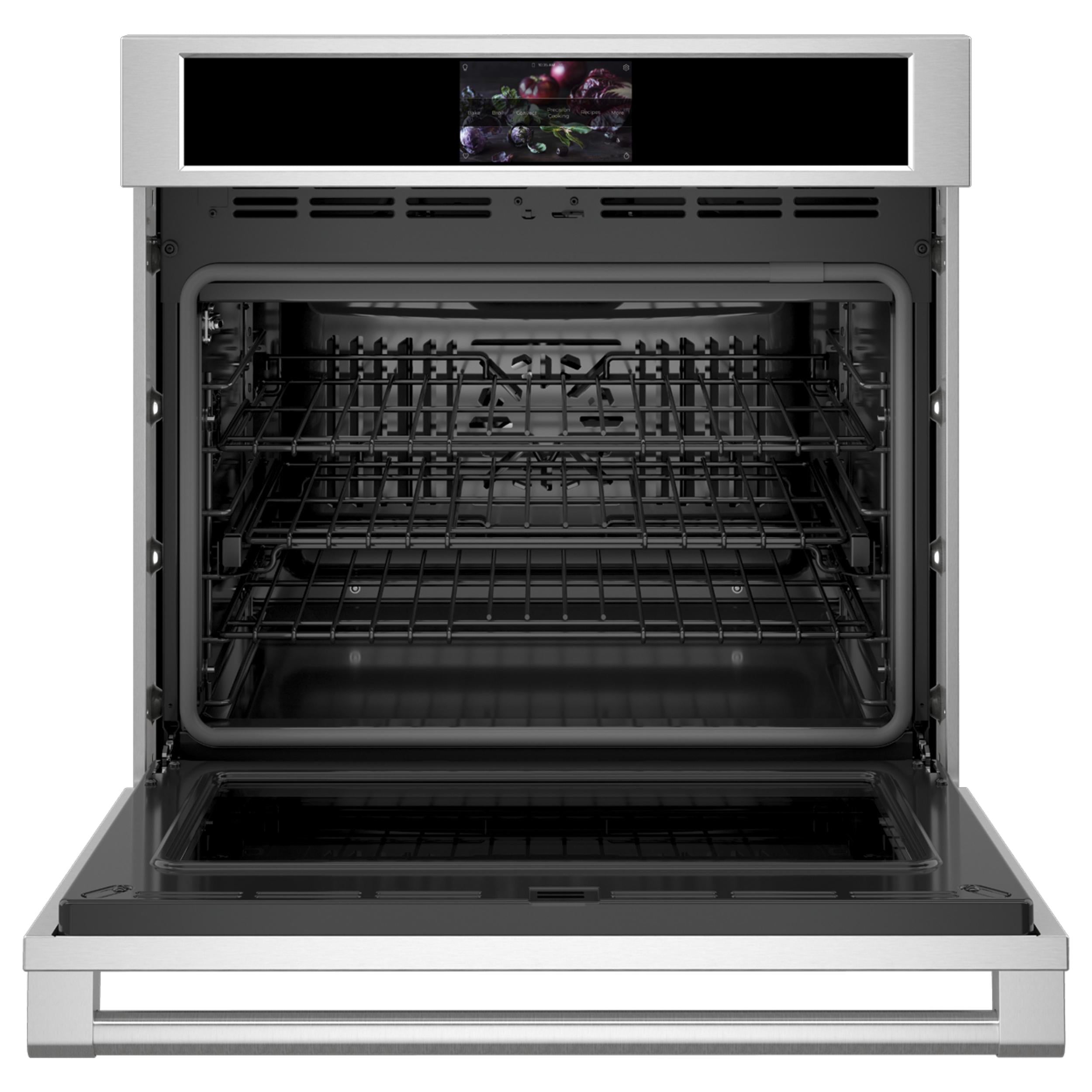 Monogram 30-inch, 5.0 cu.ft. Built-in Single Wall Oven with True European Convection ZTS90DPSNSS