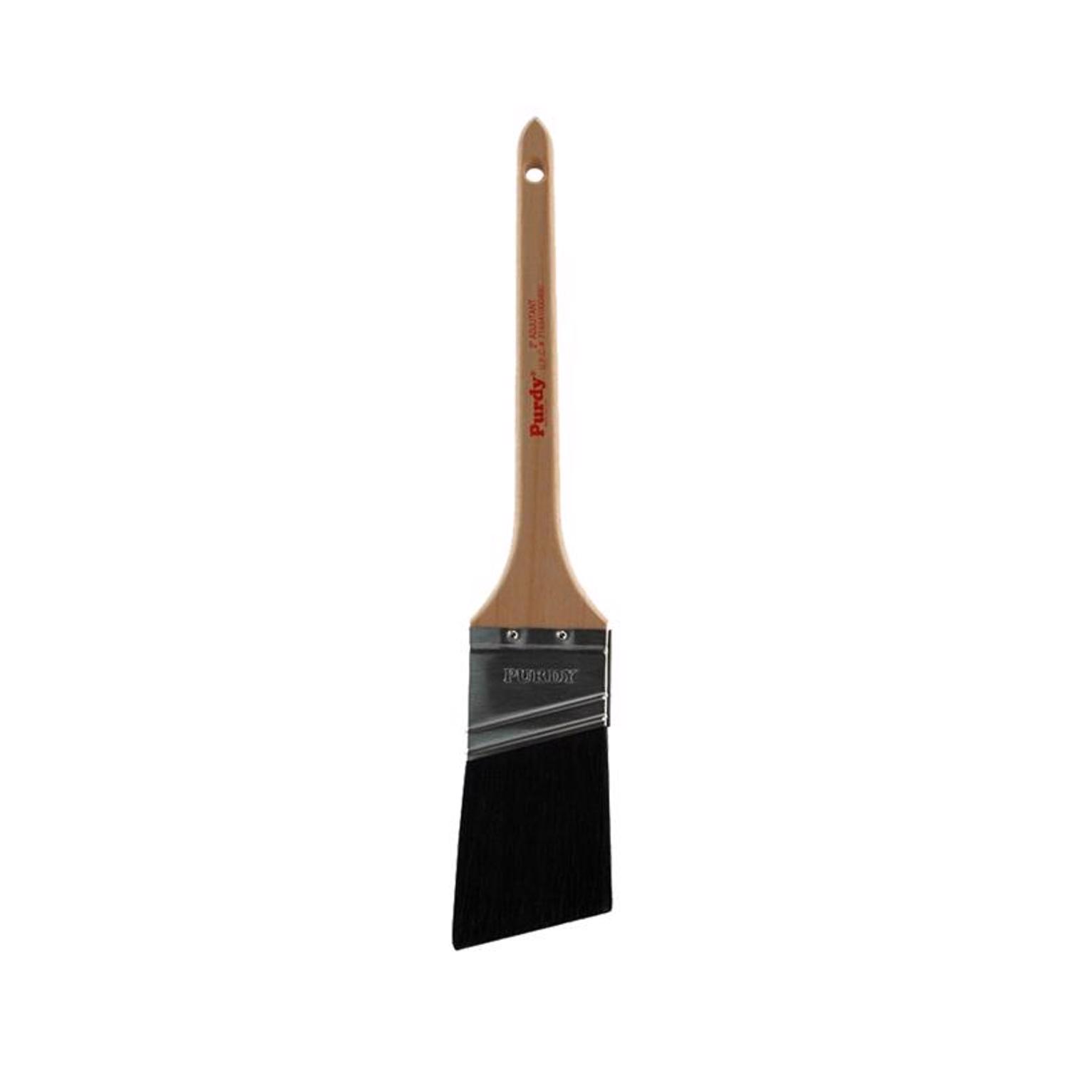 Purdy Black Bristle Adjutant 2 in. Medium Stiff Angle Trim Paint Brush