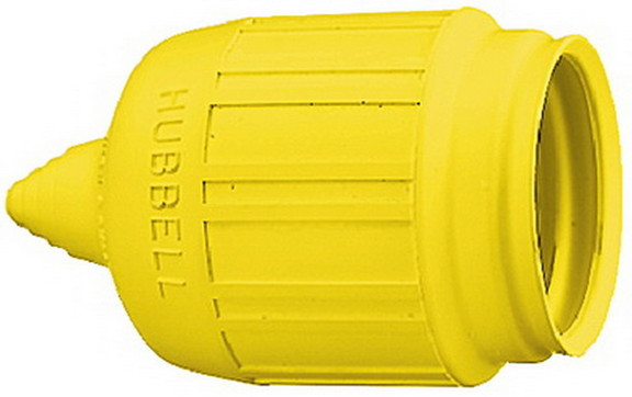 Hubbell HBL60CM31 Yellow Seal Tite Cover for Weath...