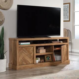 SAUDER Cannery Bridge 59.764 in. Sindoori Mango Entertainment Credenza Fits TV's up to 65 in. 430274