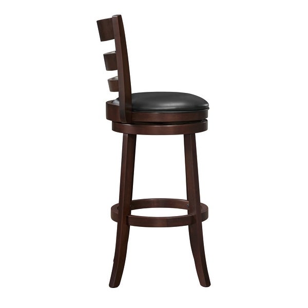 Aris Ladder Back Swivel Barstool