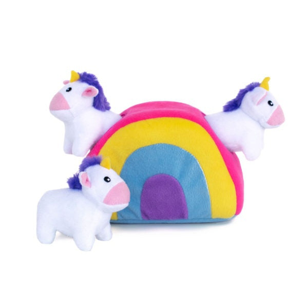 Burrow Unicorns in Rainbow Plush Toy