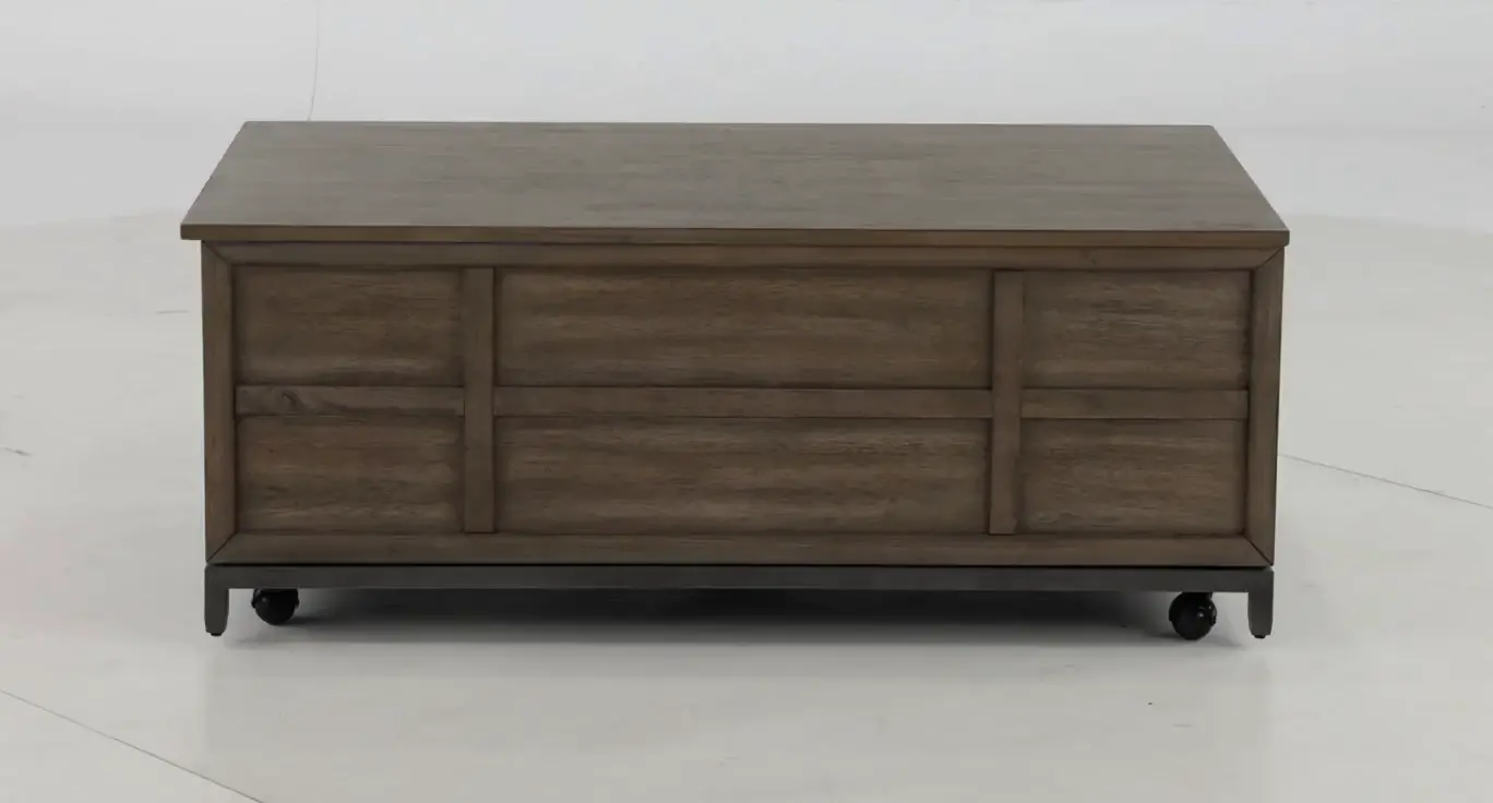 Trellis Desert Brown Lift-top Coffee Table