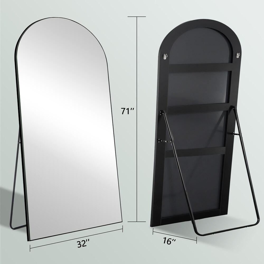 Arch Large Full Length Mirror Wall Mirror Floor Mirror With Stand