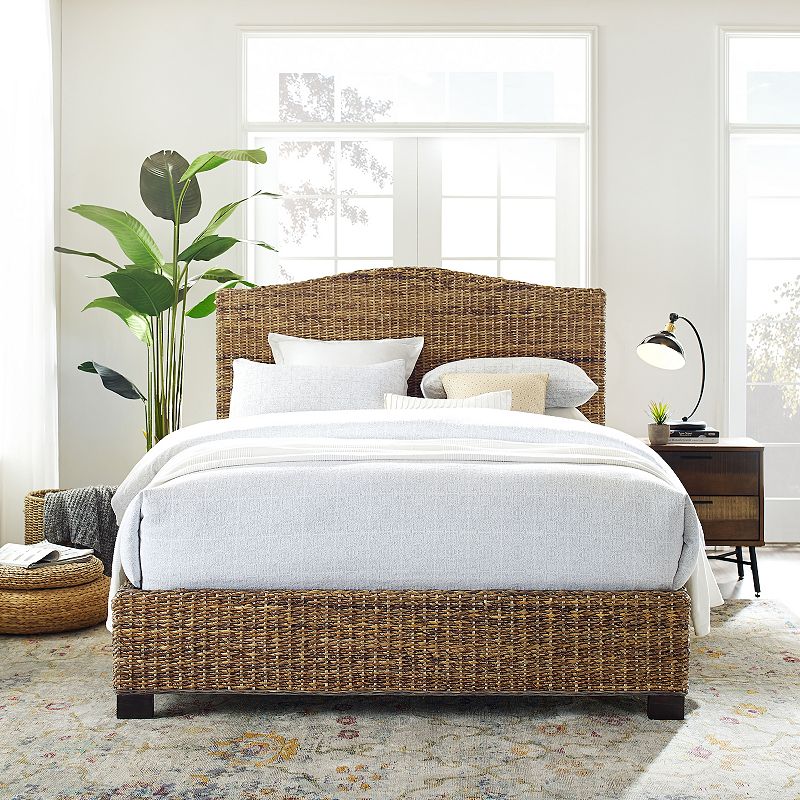 Crosley Serena Queen Bed Frame💝(LAST DAY CLEARANCE SALE 70% OFF)