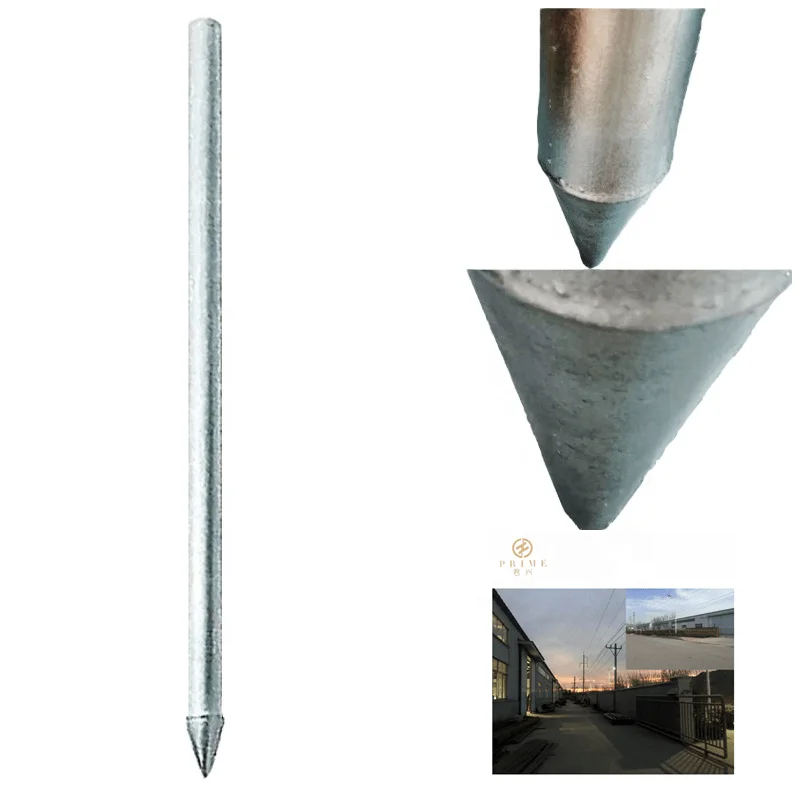 Construction site foundation parts 48*2.2 mm Single pipe pile Hot galvanized steel pile ground earth pile temporary Supporter