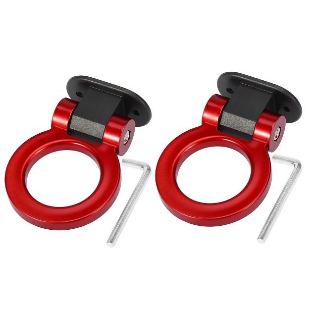 Unique Bargains Universal Car Tow Hook Decorations 2 Set