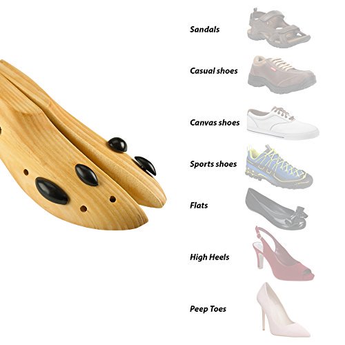 1 Pair Shoe Stretcher Professional Shoe Trees Stretch Width Length for Men Women 39-40