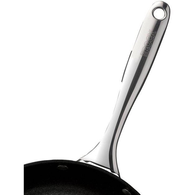 Aluminum Deep Diamond Fry Pan Black