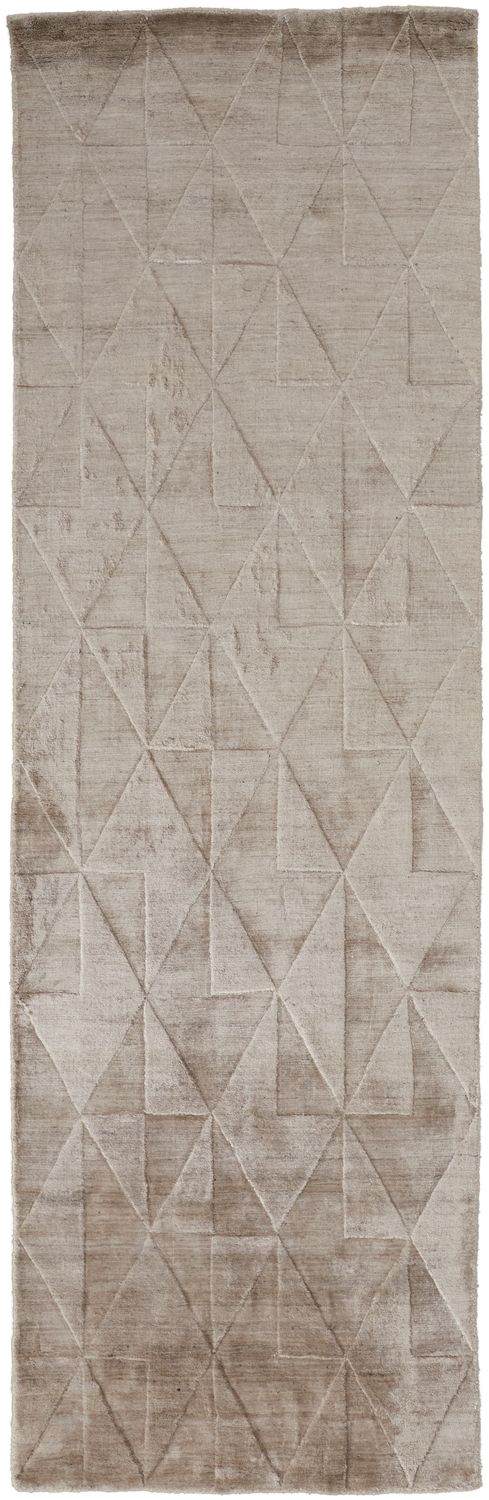 Savona Hand Woven Metallic Taupe Rug by BD Fine