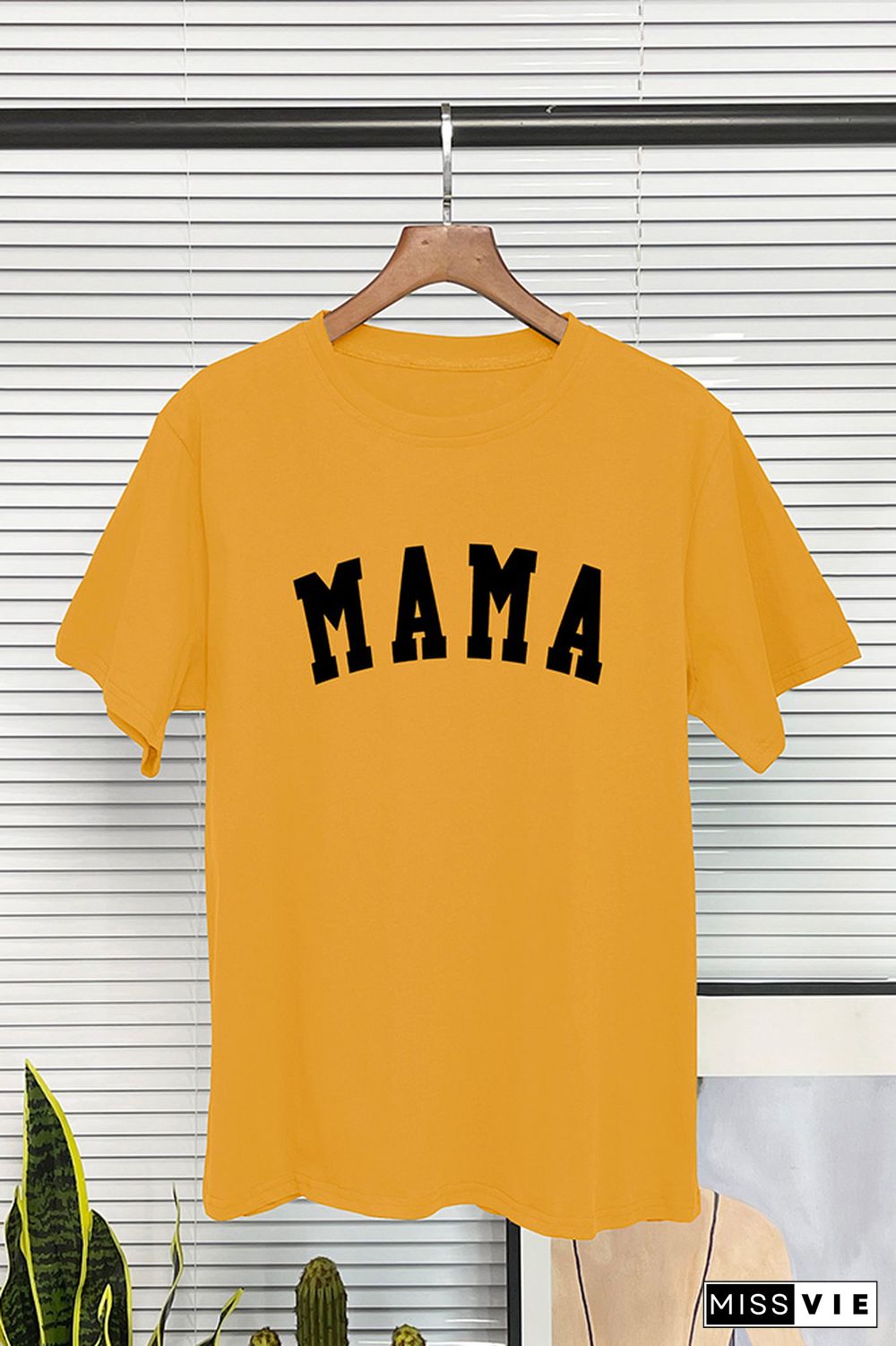 Mama Print Oversize Graphic Tee