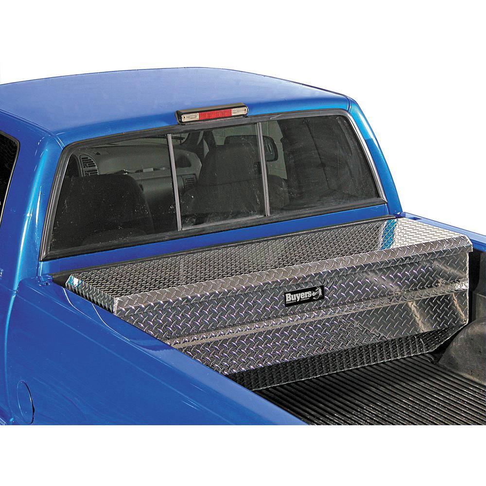 Buyers Products Company 19 in. x 20 in. x 47 in. Diamond Plate Tread Aluminum All-Purpose Chest Truck Tool Box 1712010