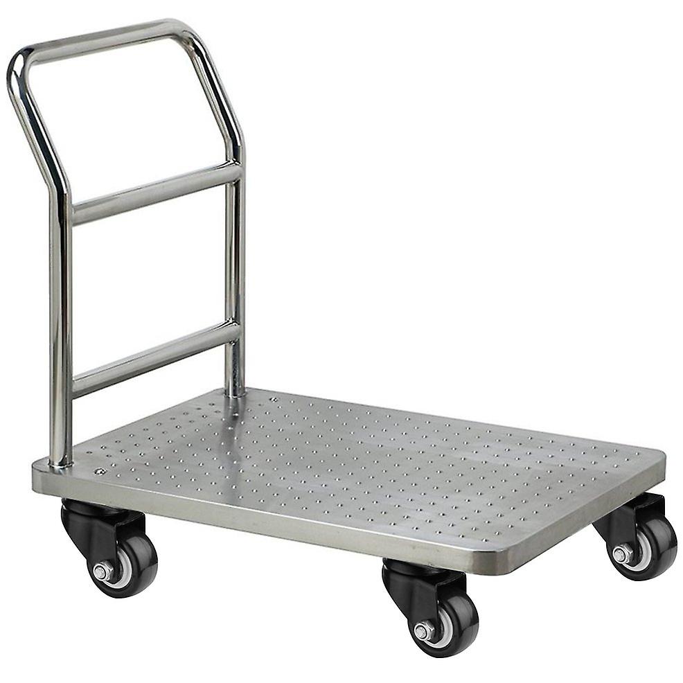 2 X Heavy Duty Pu Swivel Castor Wheel Trolley 50mm Furniture Caster Rubber