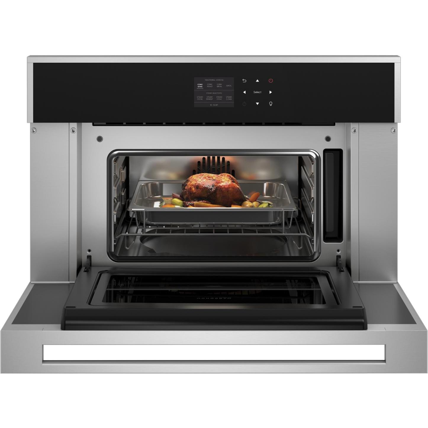 Monogram 30-inch, 1.3 cu.ft. Built-in Single Wall Oven with Steam Cooking ZMB9031SNSS