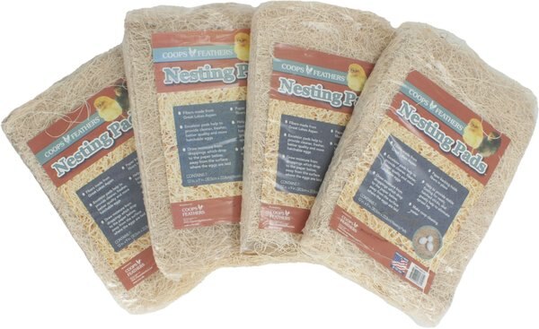 Coops and Feathers 12-in x 9-in Nesting Pads Poultry Bedding