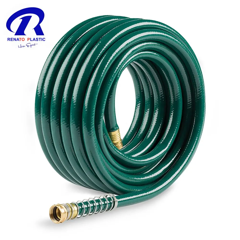 Non Smell Fiber Braided PVC Garden Water Supply Vinyl Tubing Hose