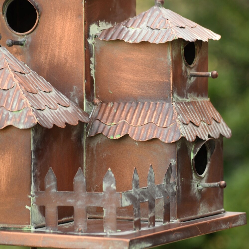 Country Style Iron Birdhouse \