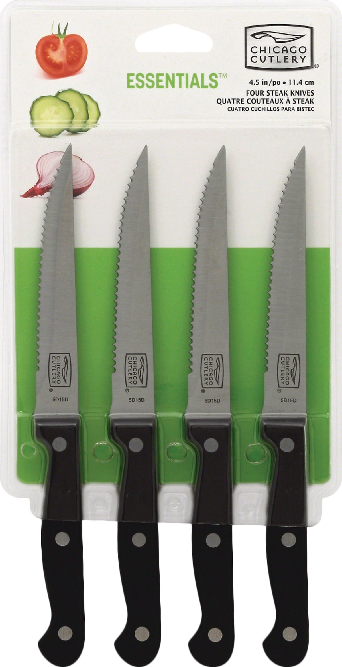 Chicago Cutlery Essentials 4-Piece Steak Knife Set