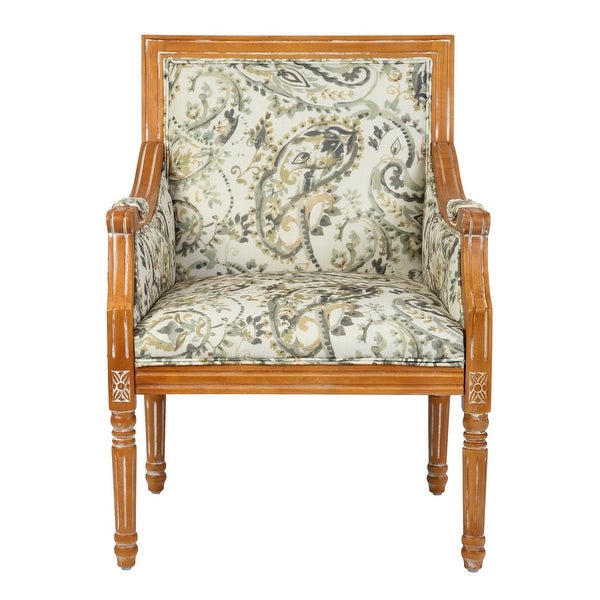 Homy Casa Upholstered Arm Accent Chair