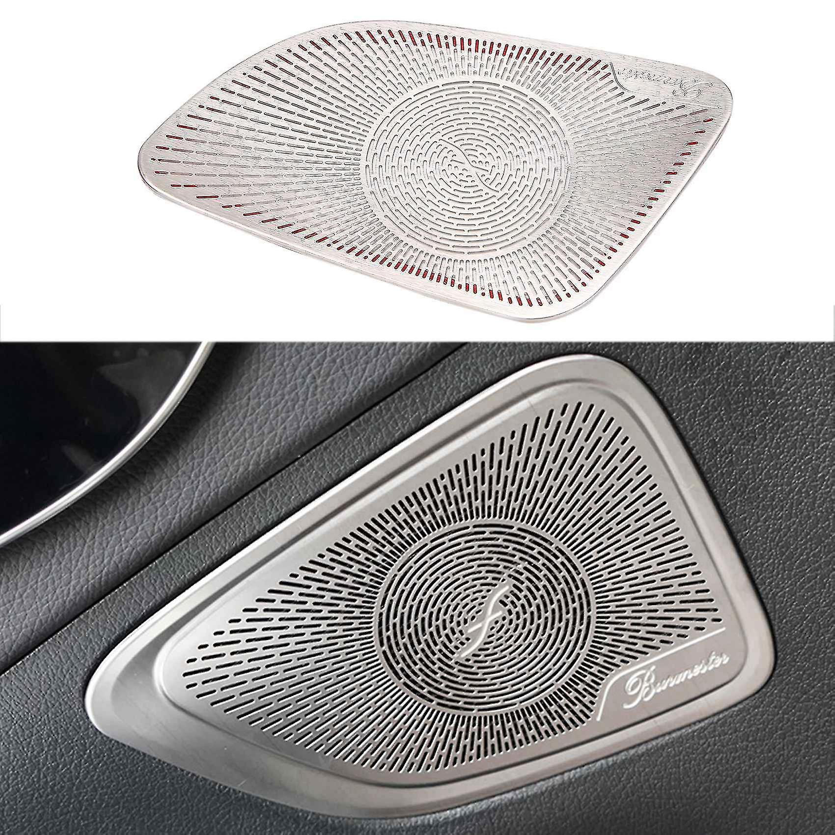 Car Audio Speaker Cover Door Speaker Cover Horn Trim Accessories For - C-class W206 C260 2022 Silve