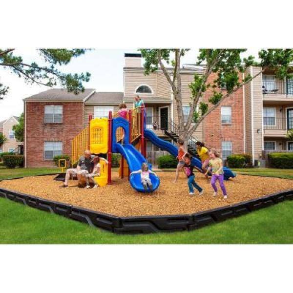 Ultra Play UPlay Today Timber Glen (Natural) Commercial Playset with Ground Spike UPLAY-005-N