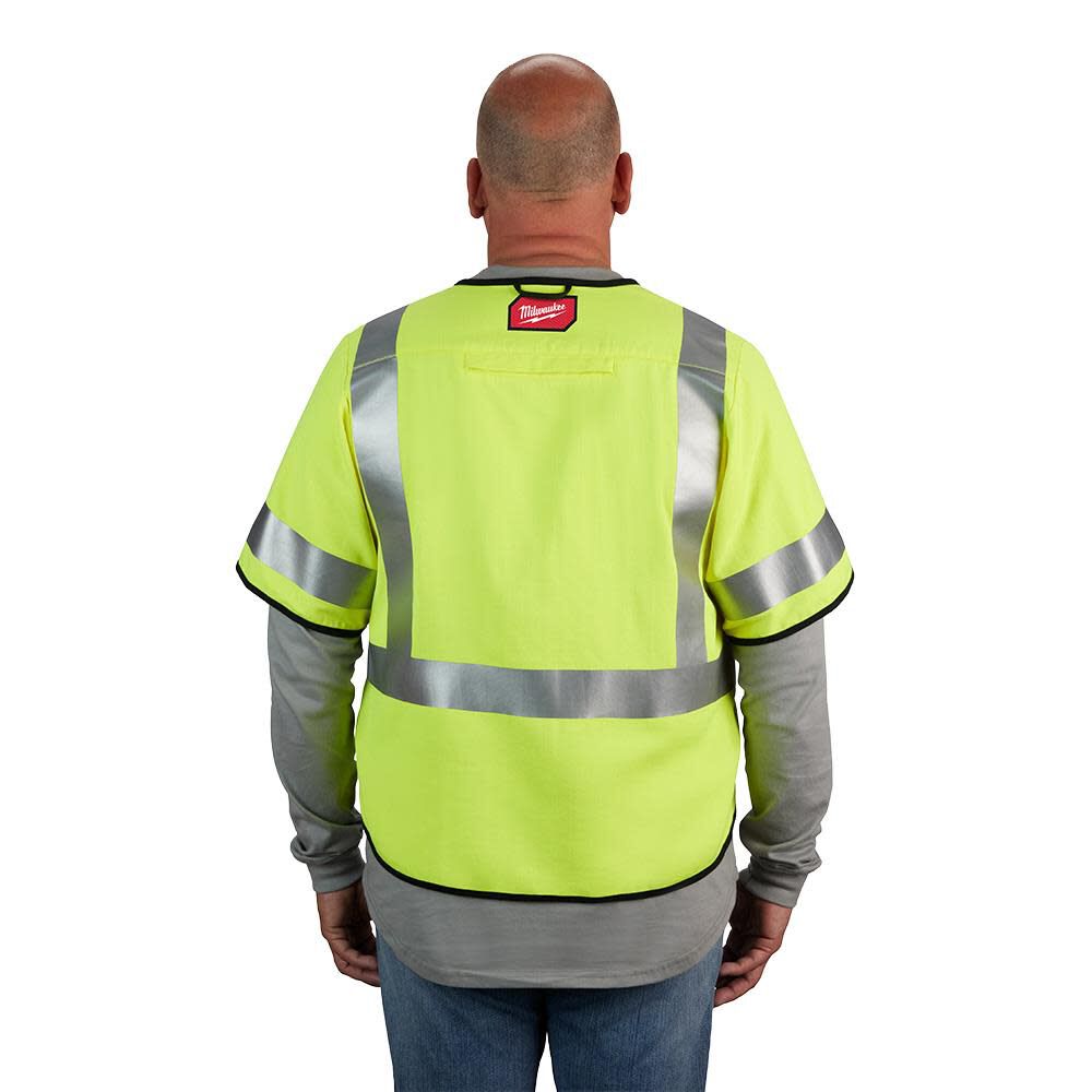 MW Safety Vest AR/FR Cat. 2 Class 3 High Visibility 48-73-5321M910 from MW