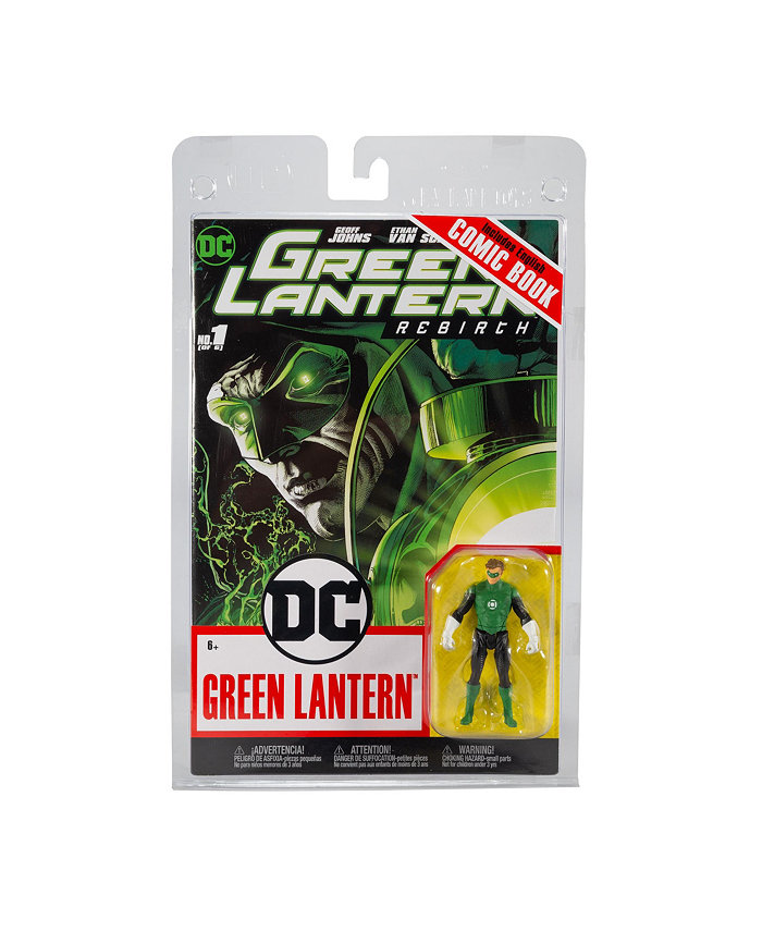 DC Direct Green Lantern Hal Jordan with Comic Dc Page Punchers 3 Figure