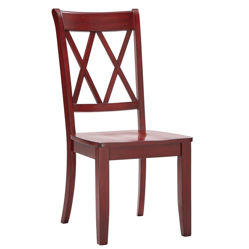 Eleanor X Back Wood Dining Chair (Set of 2) by iNSPIRE Q Classic