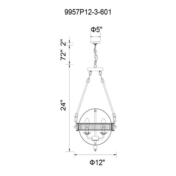 Arkansas 3 Light Mini Chandelier With Chrome Finish Shopping - The Best Deals on Chandeliers