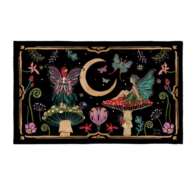 Evergreen Fairy Wonderland Washable Indoor Outdoor Mat Indoor And Outdoor Home Decor