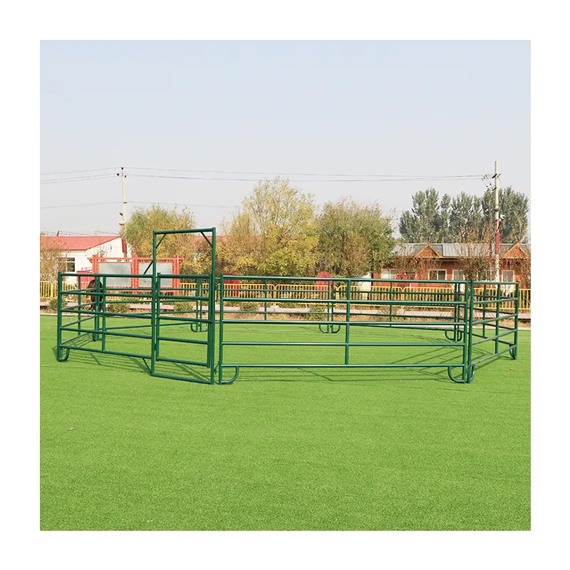 Factory supply High Quality Hot Selling 12 ft Horse Round Pen and Livestock Corral Panels