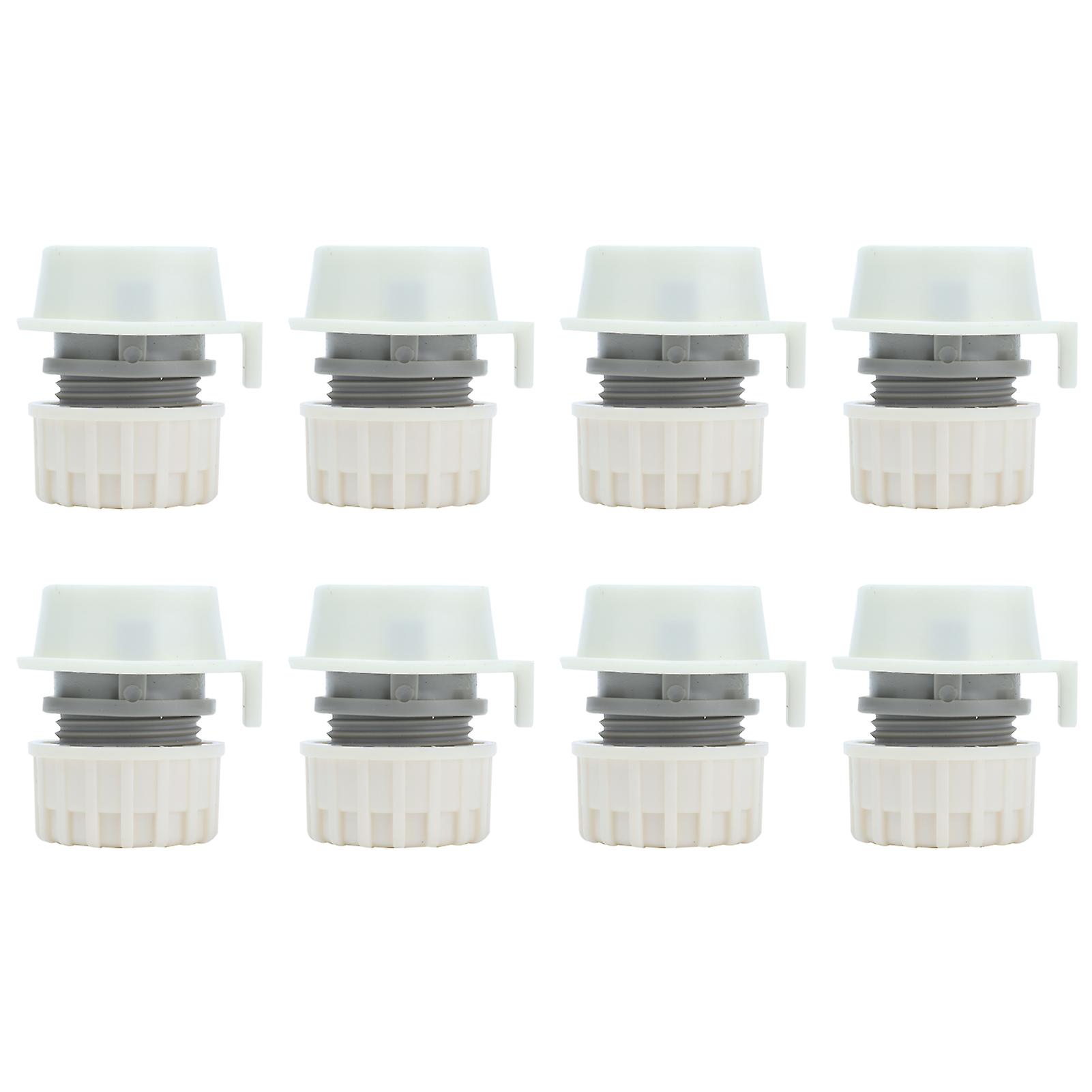 8pcs Lock Type Faucet Quick Connector G1/2 Hose Faucet Coupling Adapter Fittings For Washing Machine