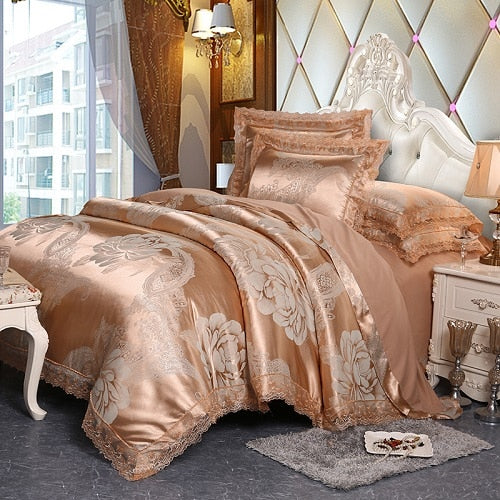 Adorna Cotton Satin Bed Set