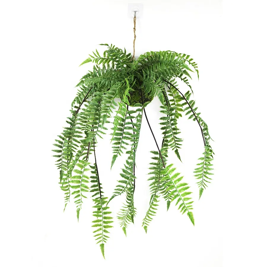 Supplies indoor decoration 80cm long simulation fern hanging plant